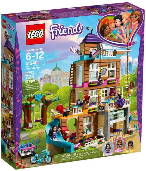 LEGO Friends 41340 Дом Дружбы, 722 дет.