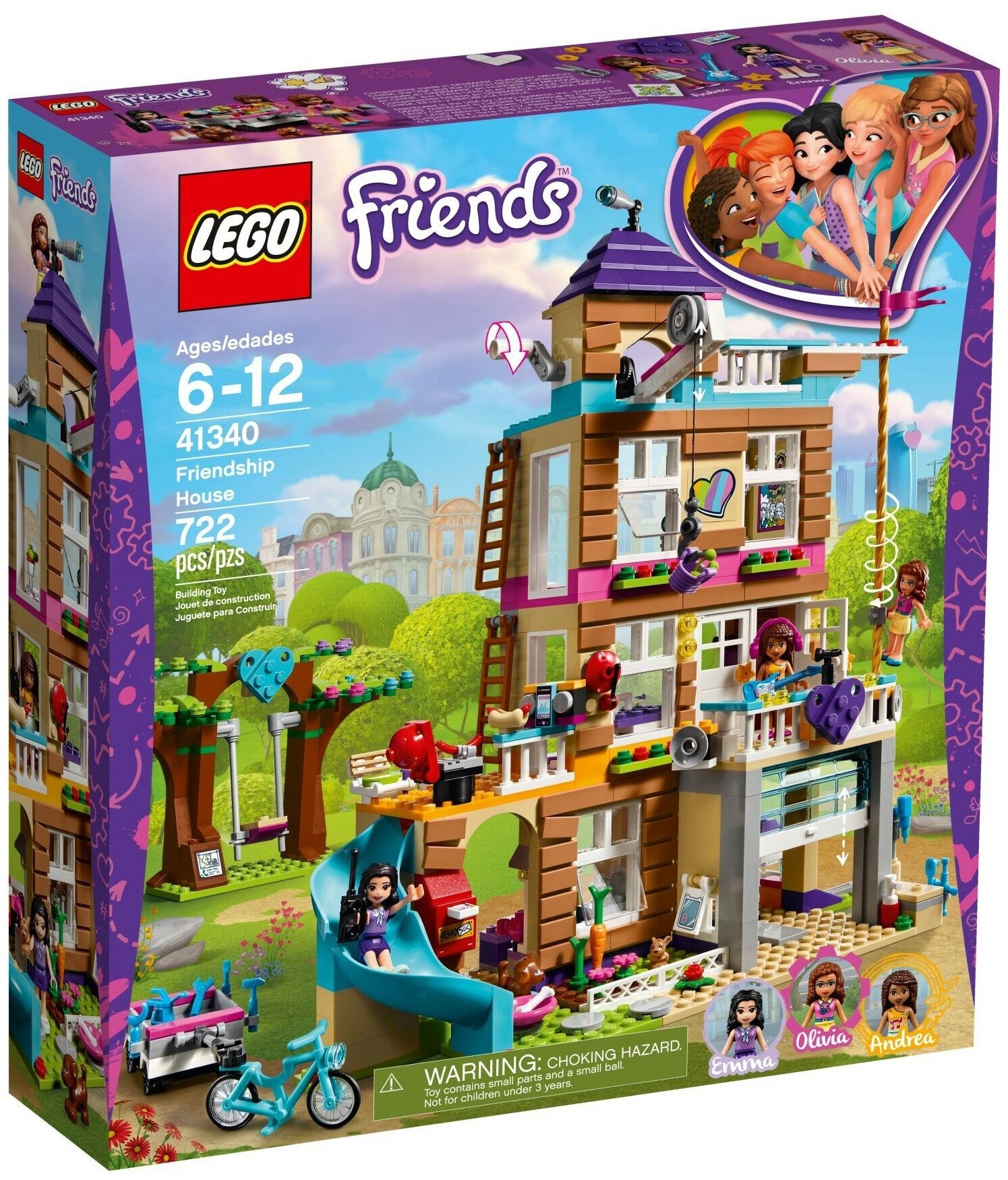 LEGO Friends 41340 Дом Дружбы