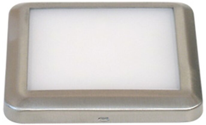 Светодиодный светильник накладной 12V, 5000К, LED 18-12, GLS, пластиковая рамка, цвет черный - фотография № 2