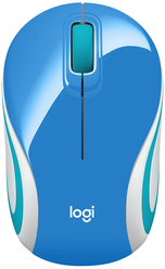 Беспроводная компактная мышь Logitech Wireless Ultra Portable M187, синий