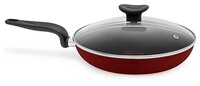 Сковорода Tefal Tempo 04171926 26 см, с крышкой, коричневый/черный