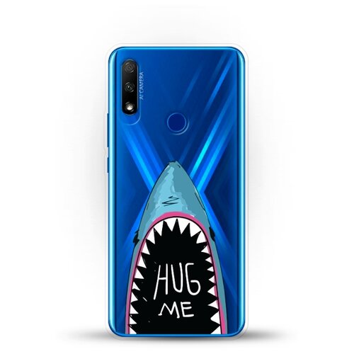фото Силиконовый чехол акула на honor 9x andy & paul