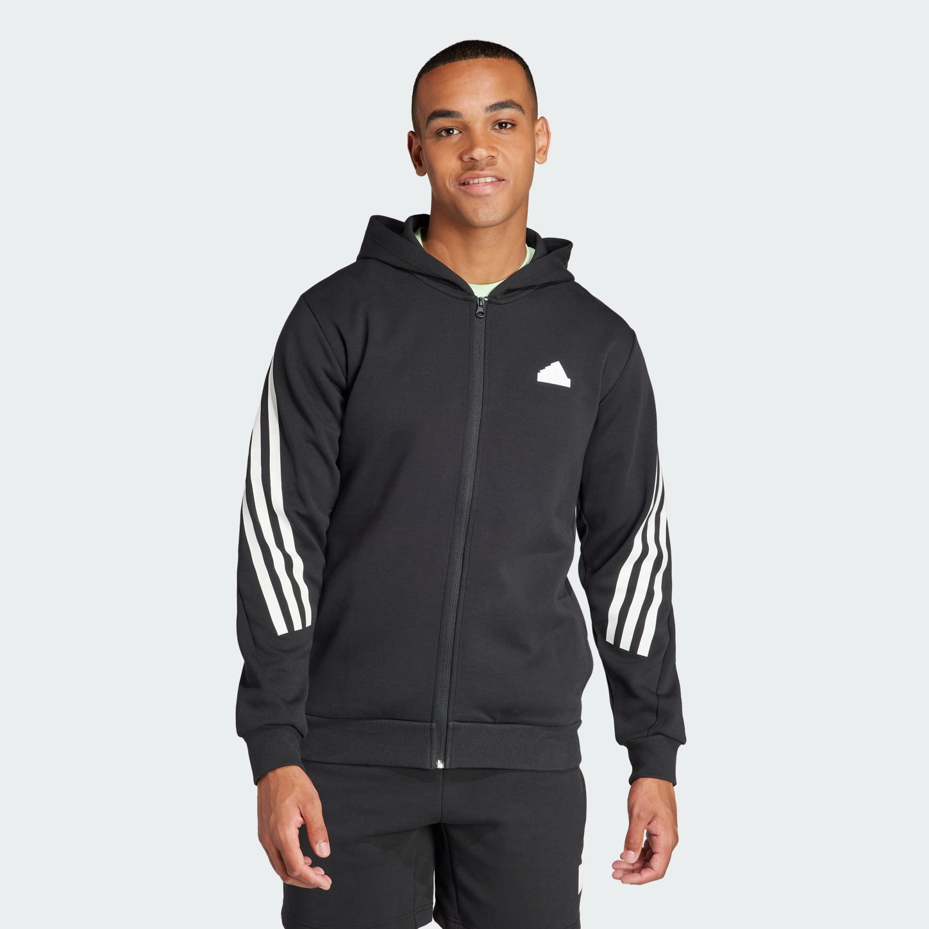 Толстовка спортивная adidas FUTURE ICONS, размер L, , черный