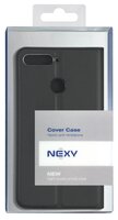 Чехол Nexy для Huawei Y6 Prime 2018 (искусственная кожа) золотой
