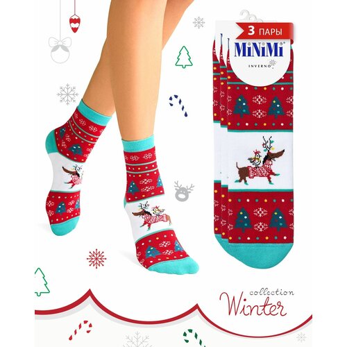 фото Женские носки minimi, размер 0 (uni), мультиколор