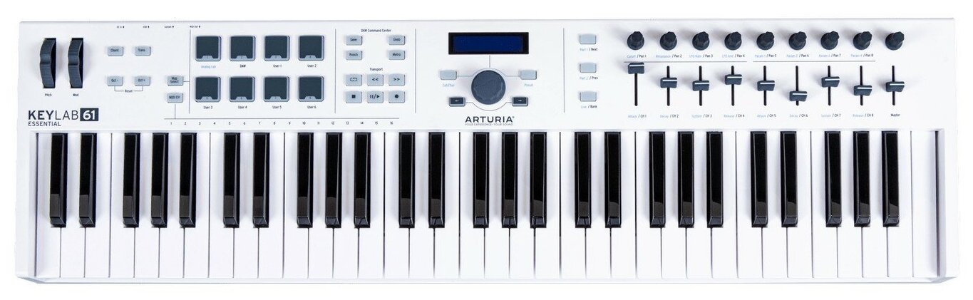 Миди клавиатура Arturia KeyLab Essential 61