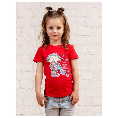 фото Футболка mor размер 92-98, красный