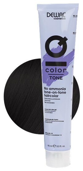 Dewal Cosmetics Краситель полуперманентный IQ COLOR TONE, 1.10 Blue black