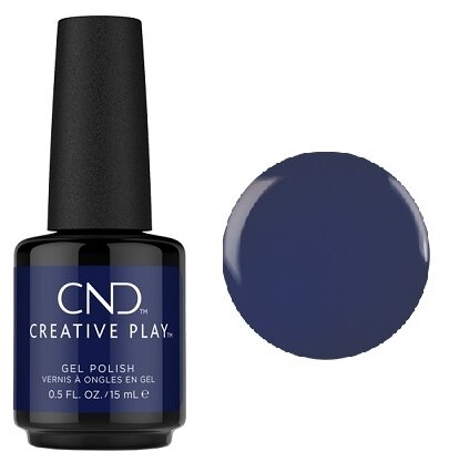 - CND Creative Play Gel Polish, 435, Navy Brat, 15 