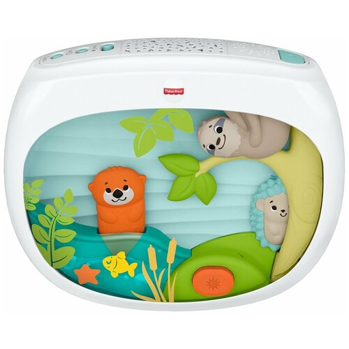 фото Fisher-price музыкальный проектор для сна лесные друзья fxc59