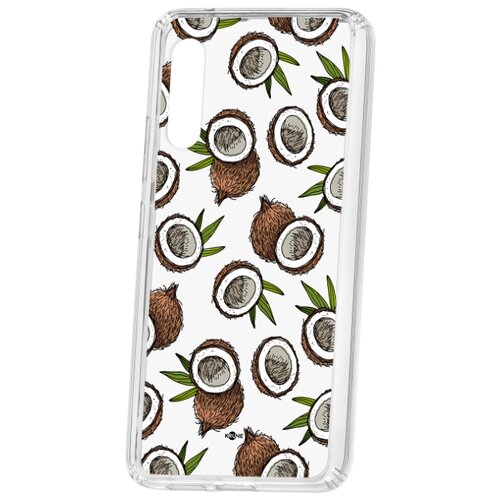 фото Чехол на samsung galaxy a90 5g kruche print кокосы