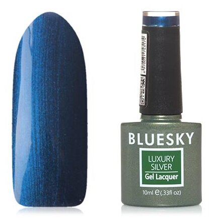 Bluesky, Гель-лак Luxury Silver №643