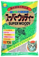 Наполнитель Hitachi Chemical Комкующийся древесный Super Woody (13 л)