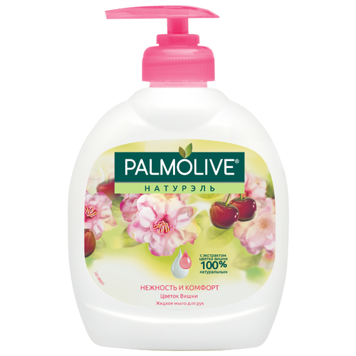 фото Мыло жидкое Palmolive Натурэль Нежность и комфорт Цветок вишни, 300 мл