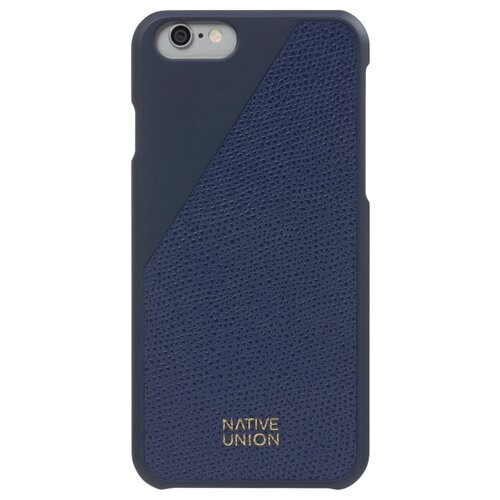 фото Чехол-накладка native union clic leather для apple iphone 6/iphone 6s marine