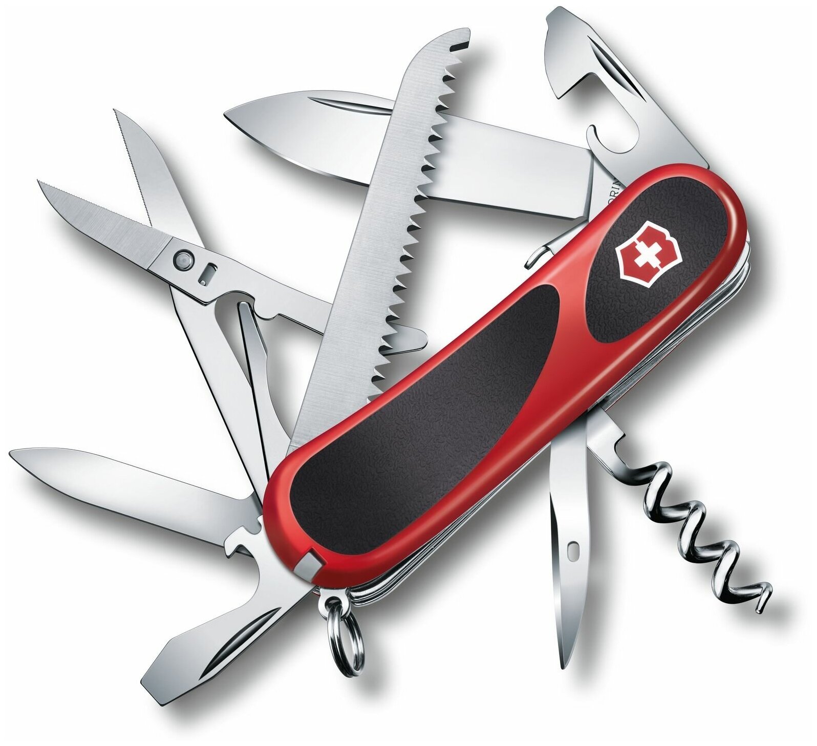 Нож перочинный Victorinox EvoGrip S17 (2.3913.SC) 85мм 15функций красный/черный карт.коробка - фото №1