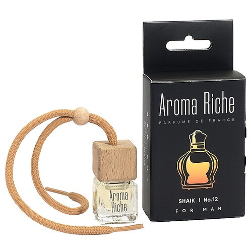 Автомобильный ароматизатор Aroma Riche мужской Shaik №12 по мотивам Shaik No 77 Shaik 5мл