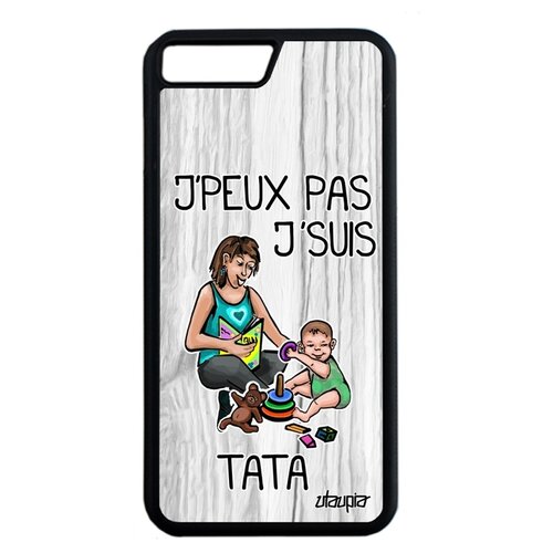 фото Чехол на телефон apple iphone 8 plus, "не могу - стала тетей!" карикатура повод utaupia