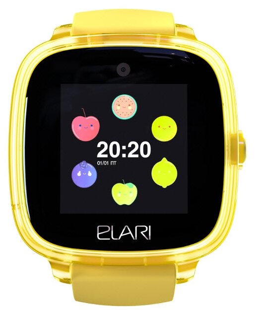 Детские умные часы ELARI KidPhone Fresh, желтый фото 2