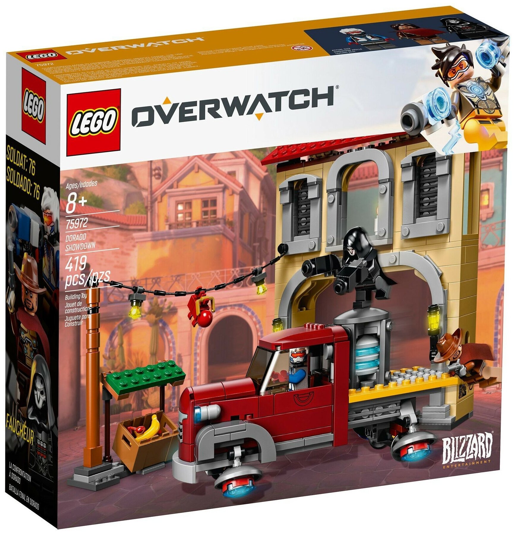 Lego Конструктор LEGO Overwatch 75972 Противоборство Дорадо