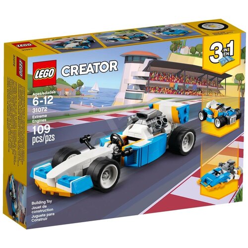 Конструктор LEGO Creator 31072 Экстремальные гонки, 109 дет.