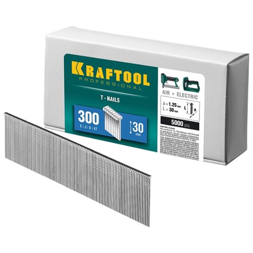 фото Гвозди kraftool 31785-30 для пистолета, 30 мм