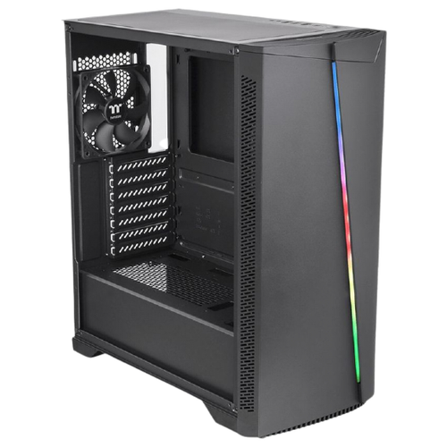 Компьютерный корпус Thermaltake H350 TG RGB черный корпус thermaltake tt h350 tg ca 1r9 00m1wn 00