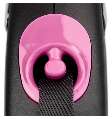 Поводок-рулетка для собак Flexi Design Classic, розовый - фотография № 2