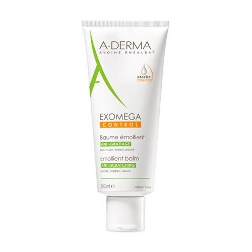 A-DERMA Exomega Control Смягчающий бальзам Exomega Control 200 мл