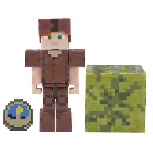 фото Игровой набор jazwares minecraft алекс в кожаной броне 19975