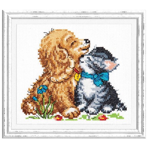 фото 18-46 набор для вышивания чудесная игла 'нежность'12*12см