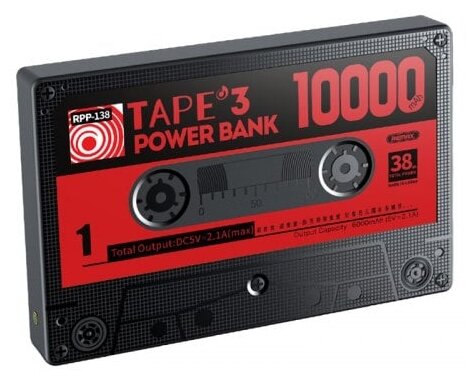 Портативный аккумулятор Remax Tape 3 10000mAh (RPP-138)