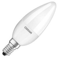 Лампа светодиодная OSRAM E14, B60, 6.5 Вт, 3000 К