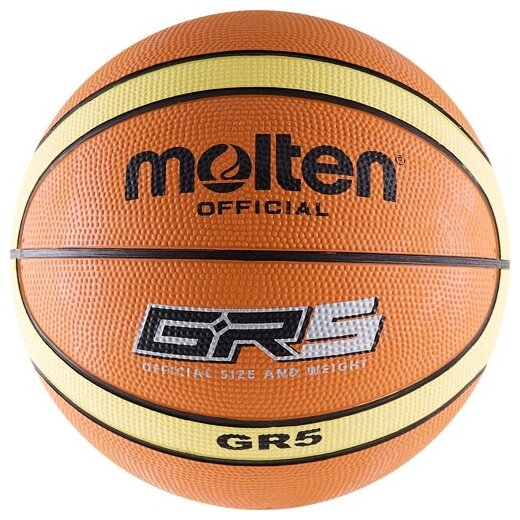 Мяч баскетбольный MOLTEN BGR-5 №5