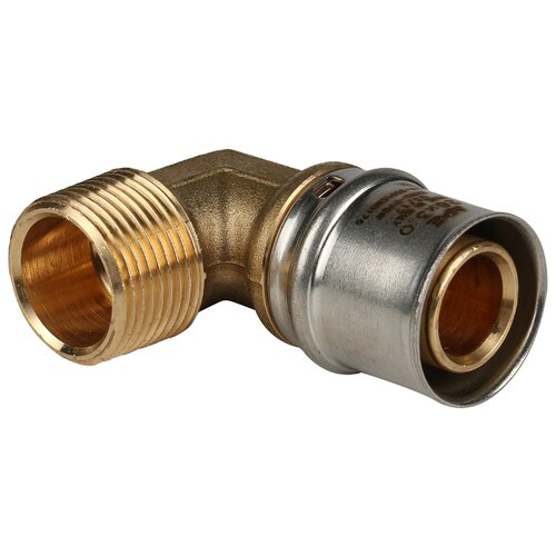 фото Фитинг пресс – резьба угольник stout