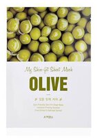 A'PIEU тканевая маска My Skin-Fit Sheet Mask Olive с экстрактом оливы 25 г 1 шт. саше