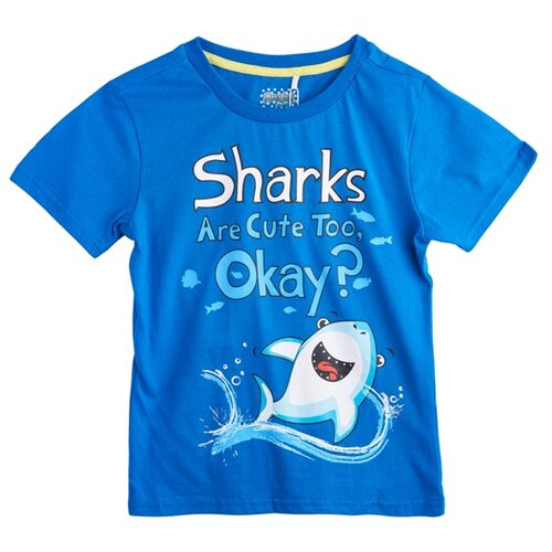 фото Футболка max&jessi, размер 5-6, синий