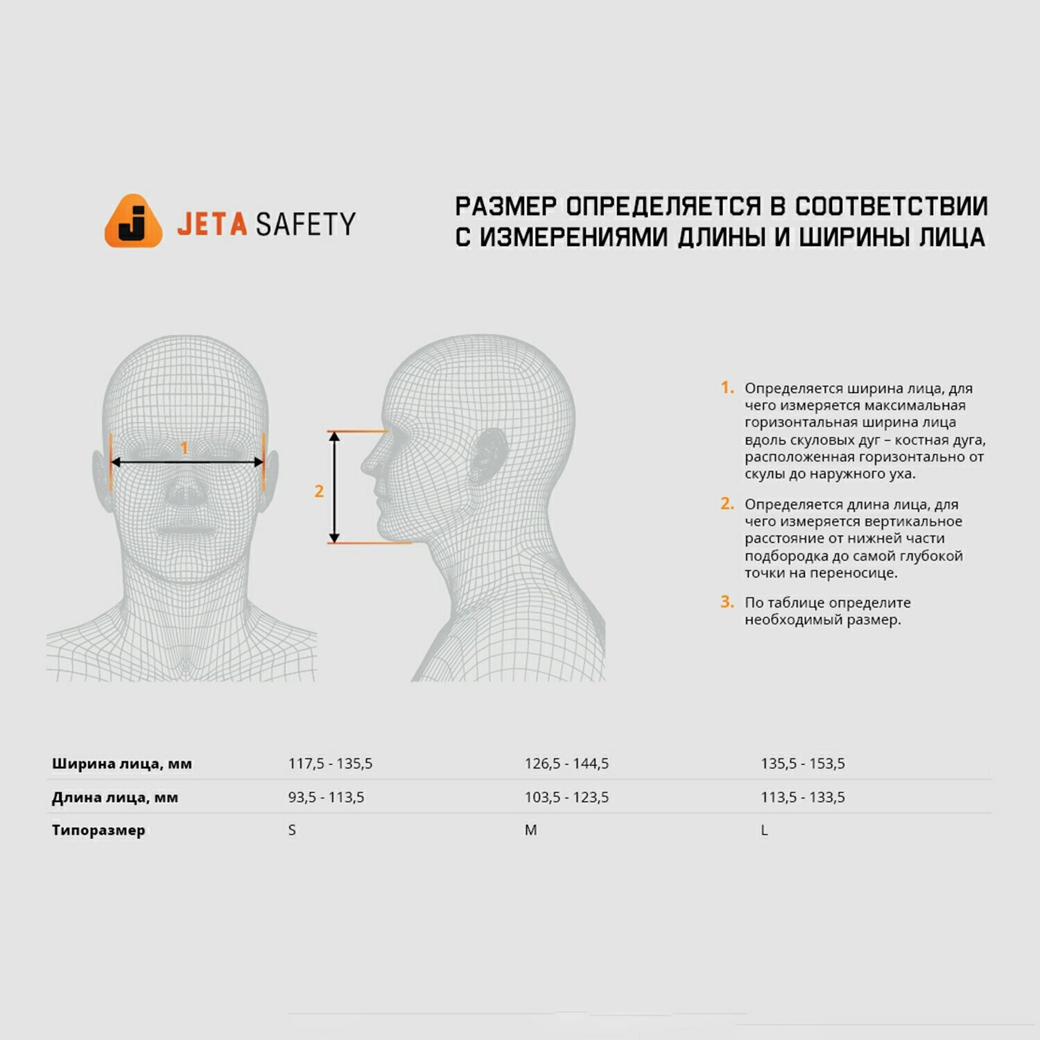 Полумаска 6500 Jeta Safety фильтрующая из изолирующих материалов, размер M - фотография № 8