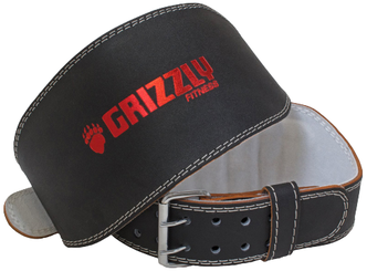 Пояс Grizzly Fitness 8464-04-M черный M