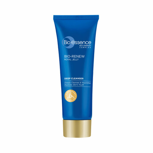 Bioessence Глубоко очищающий гель для умывания c маточным молочком, 100 мл