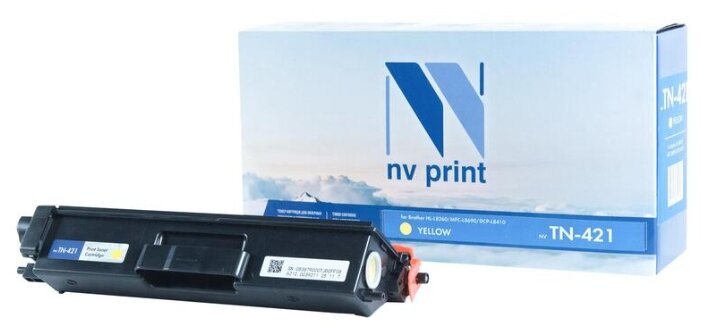 Картридж NVP совместимый NV-TN-421 Yellow для Brother HL-L8260/MFC-L8690/DCP-L8410 (1800k)