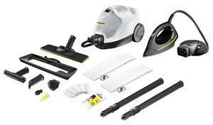 <b>Пароочиститель</b> <b>KARCHER</b> SC 4 EasyFix Premium Iron 1.512-489.0 <span>тип устройства: <b>пароочиститель</b>, конструкция: напольный, мощность: 2000 Вт</span>