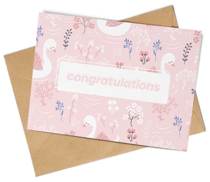 Открытка Print it! "Congratulations" — фото 1