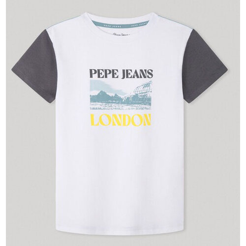 Футболка Pepe Jeans, размер 10 лет, белый