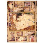 Бумага для декупажа Finmark Klimt, 210х297 мм - изображение