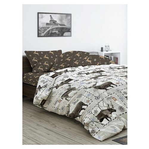 фото Комплект постельного белья, 1.5 спальный, мастерская снов, бязь, хлопок 100%, с2010шв/97981 шуйские ситцы