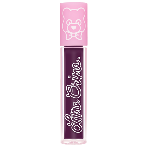 фото Lime crime жидкая помада для губ plushies суперлегкая матовая, оттенок grape jelly