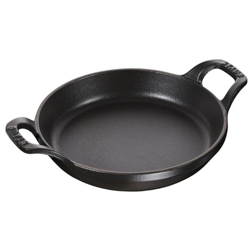 фото Сковорода staub cast iron round baking dish 20 см, черный