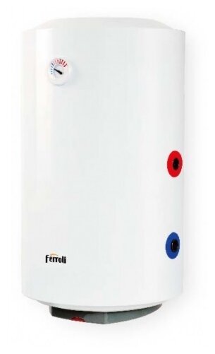 Накопительный комбинированный водонагреватель Ferroli PTO 100 V