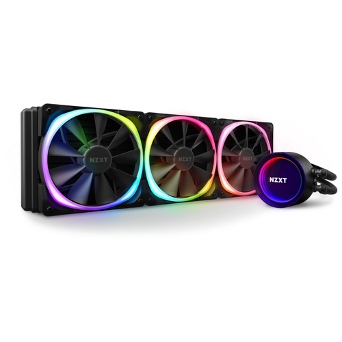 Система водяного охлаждения для процессора NZXT Kraken X73 RGB, черный/RGB